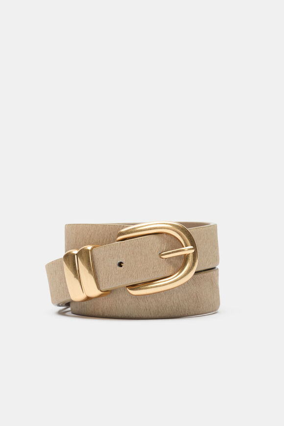 Billie Double Keeper Belt  Sandstone  hi-res