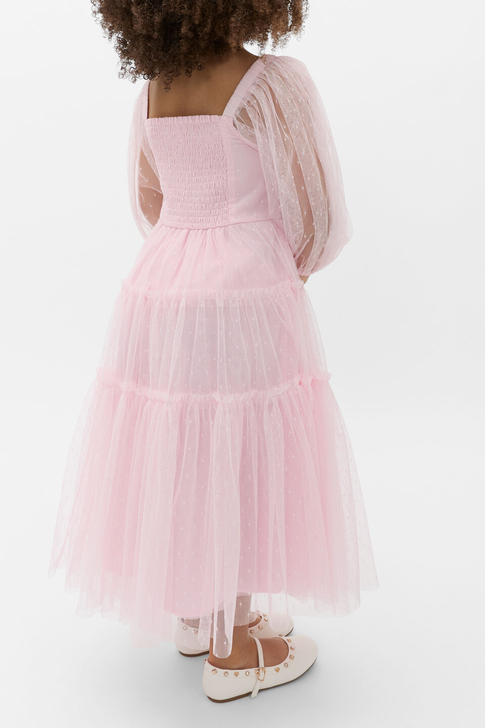 Midi Tulle Dress  Pink Lemonade