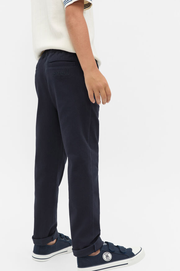 Core Logo Chino  Midnight Blue  hi-res