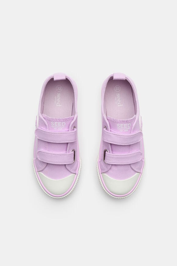 Quad Logo Sneaker  Orchid  hi-res