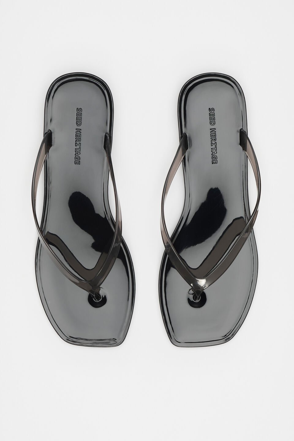 Elle Jelly Flip Flop  Black