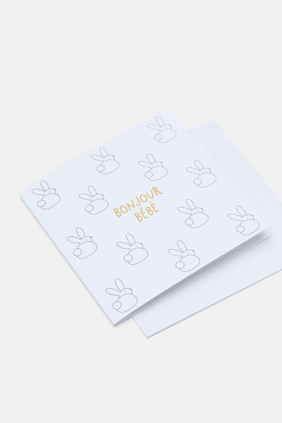 Bonjour Bebe Card  Multi  hi-res