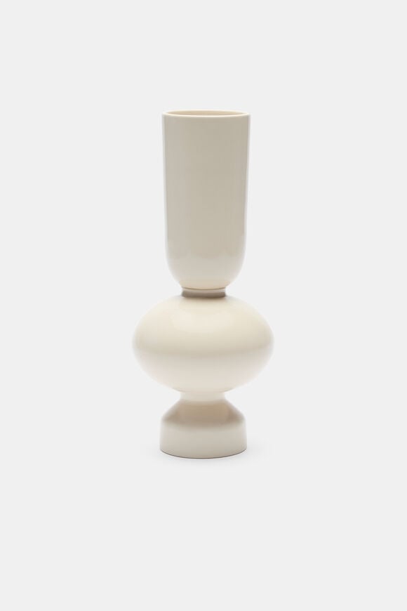 Skyler Vase  Egg Shell  hi-res