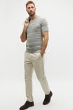 Stripe Knit Tee  Silver Marle Stripe  hi-res
