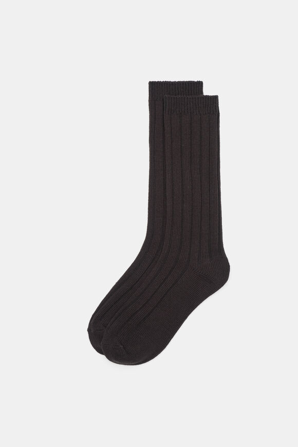 Boot Sock  Coffee Bean  hi-res