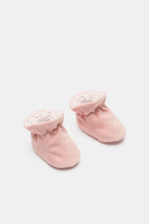 Corduroy Bootie  Blush Pink  hi-res