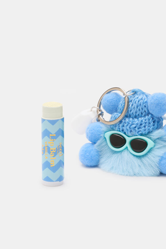 Lip Balm Keyring  Monsters  hi-res