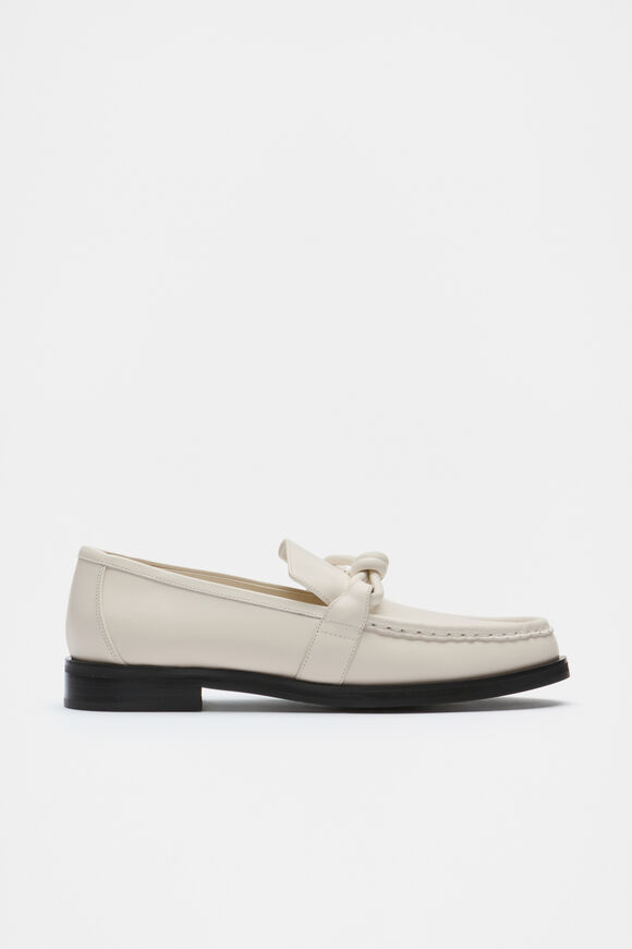 Dakota Knot Detail Loafer  Cream  hi-res