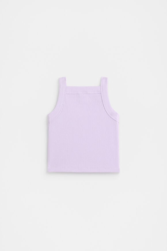 Core Logo Rib Tank  Lavender  hi-res