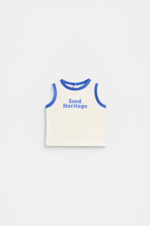 Retro Logo Tank  Vintage Cream  hi-res