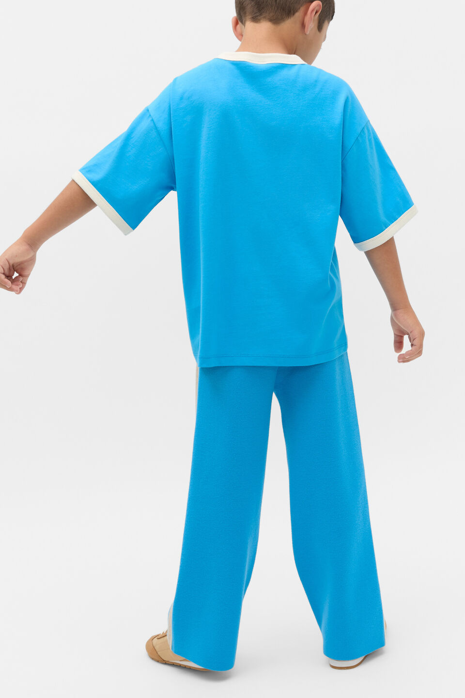 MD Retro Tee  Pacific Blue