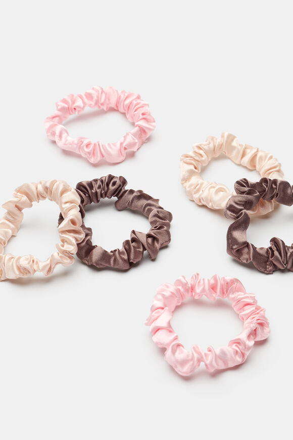 Mini Scrunchie  Pale Blossom  hi-res