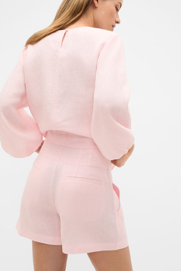 Core Linen Waisted Short  Pale Blossom  hi-res