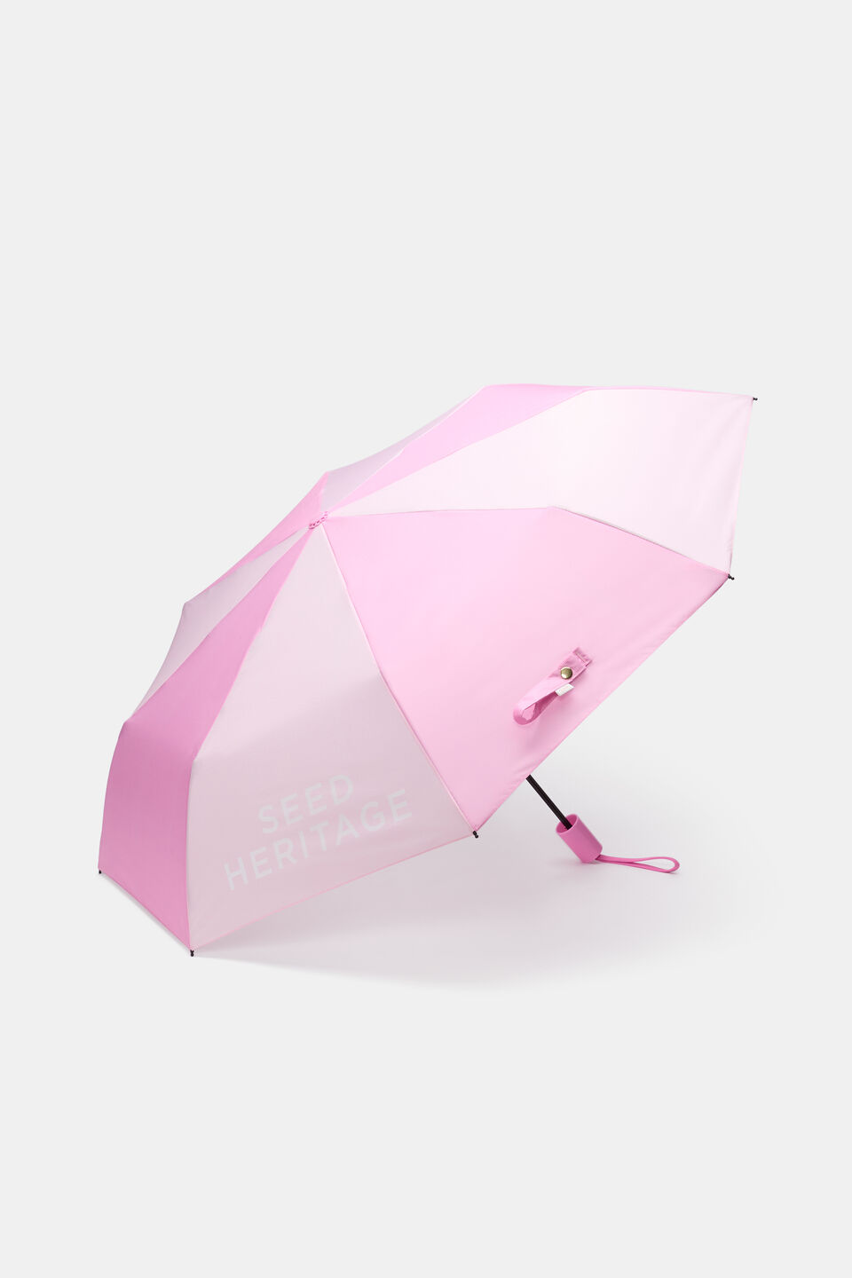 Colourblock Umbrella  Pink Multi