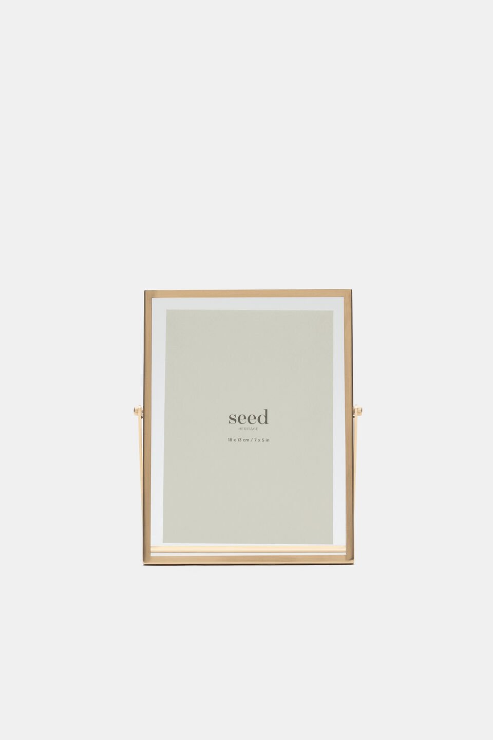 Miles Small Photo Frame  Gold