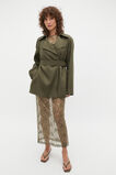 Sequin Lace top  Olive Leaf  hi-res