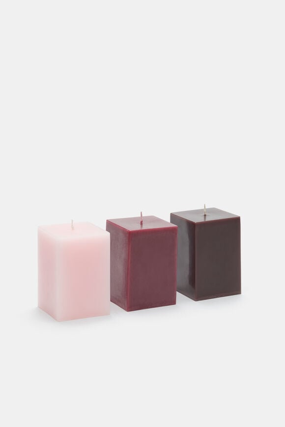 Trio Candle Set  Multi  hi-res