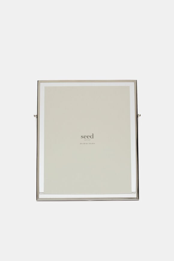 Miles Medium Photo Frame  Silver  hi-res