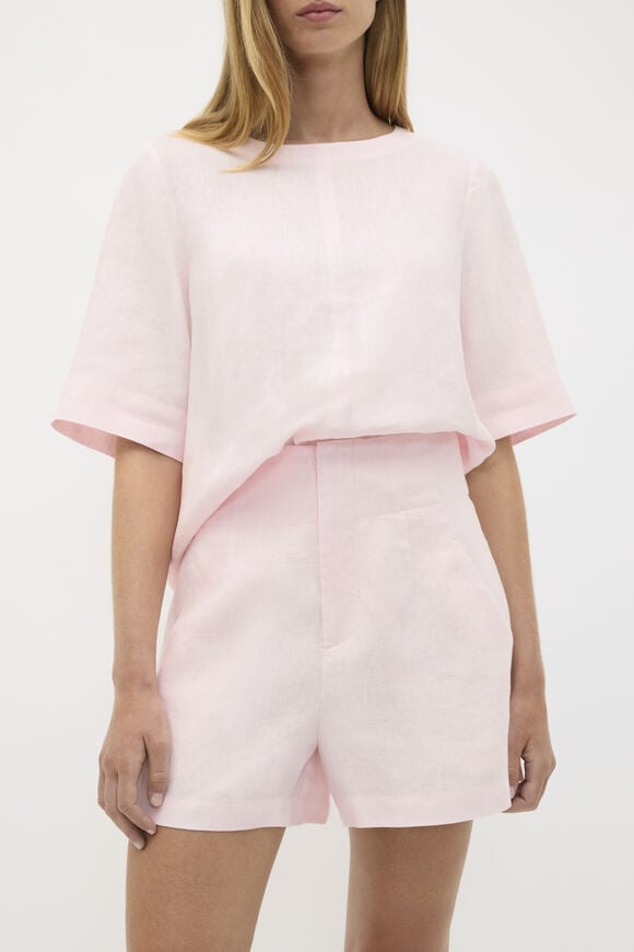 Core Linen Waisted Short  Primrose  hi-res