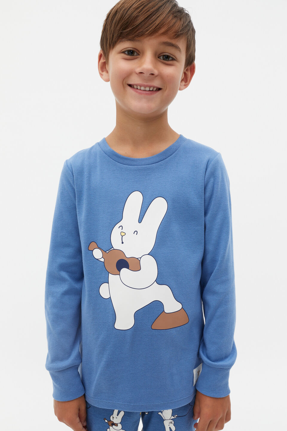 Bunny Pyjama  Moody Blue