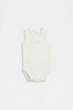 Logo Tank Bodysuit  Classic Cream  hi-res