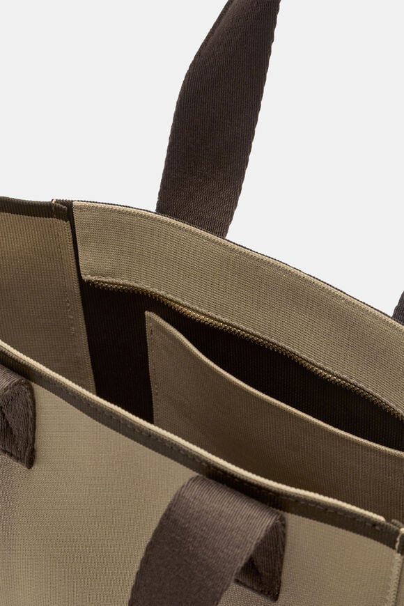 Seed Logo Knit Mini Tote  Sandstone  hi-res