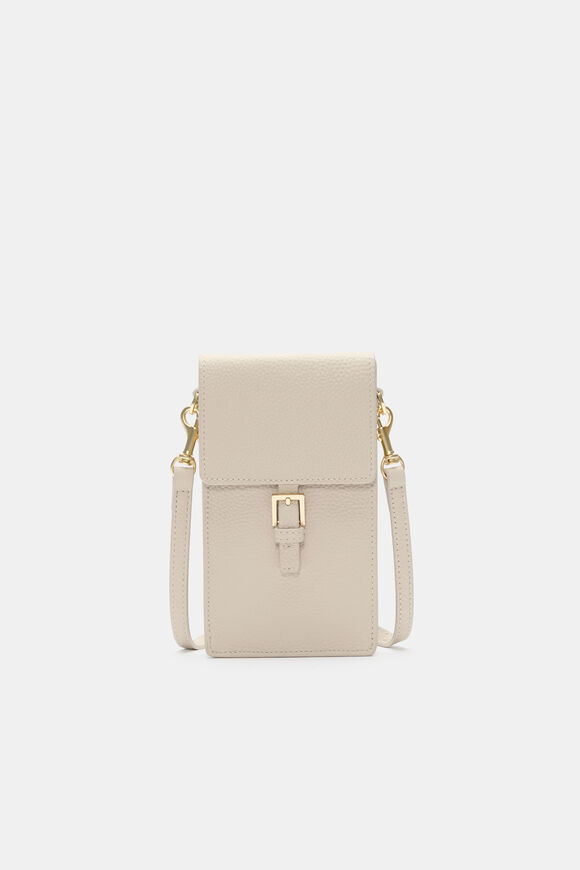 Leather Everyday Crossbody  Cream  hi-res