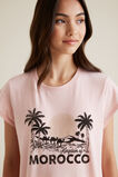 Morocco Short Sleeve Tee  Clay Pink  hi-res