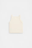 Core Logo Rib Tank  Vintage Cream  hi-res