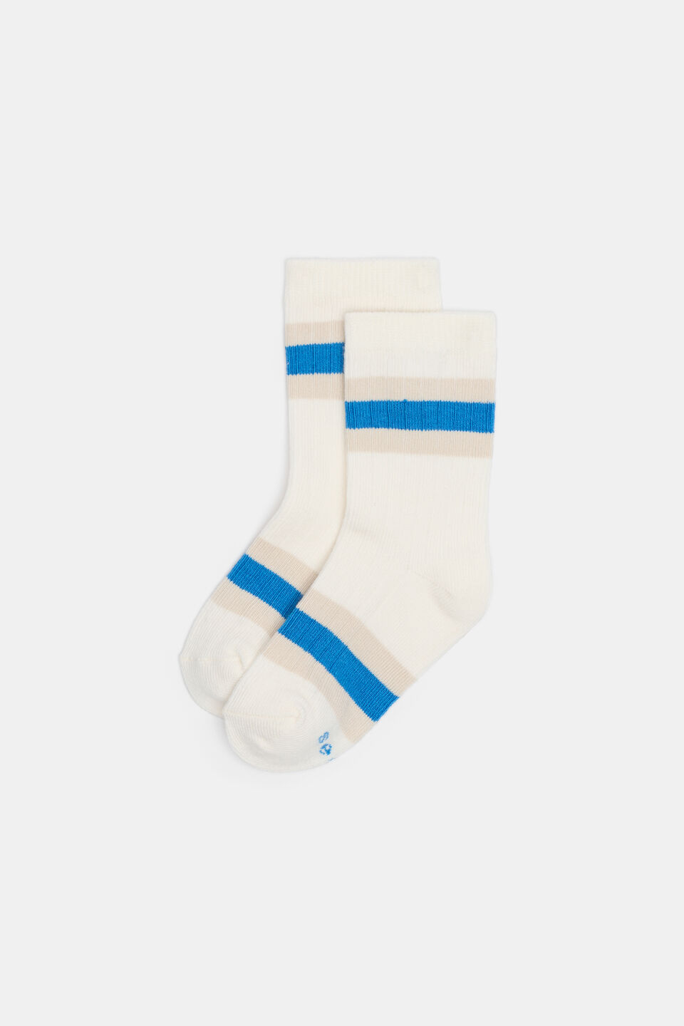 Stripe Sock  Electric Blue