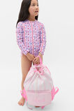 Swim Backpack  Pink Lemonade Stripe  hi-res