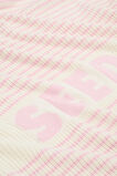Logo Stripe Knit Blanket  Posie Stripe  hi-res