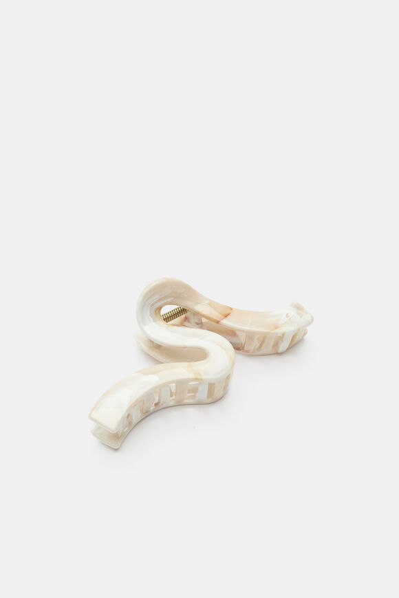 Wave Hair Claw  Cream  hi-res
