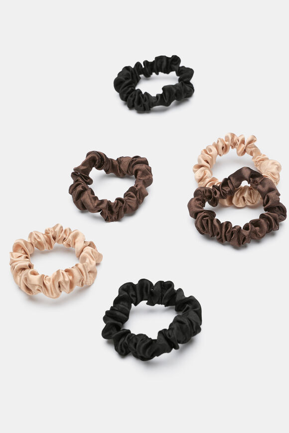 Mini Scrunchie  Neutral  hi-res
