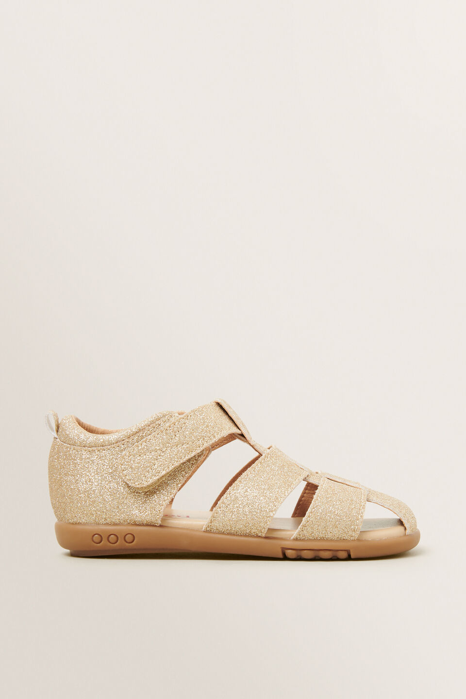 Caged Sandal  Gold