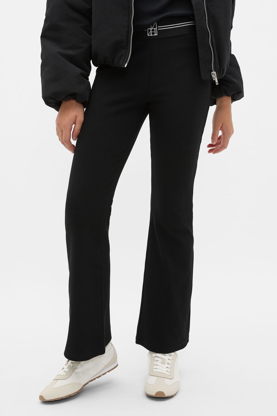 Logo Kick Flare  Black