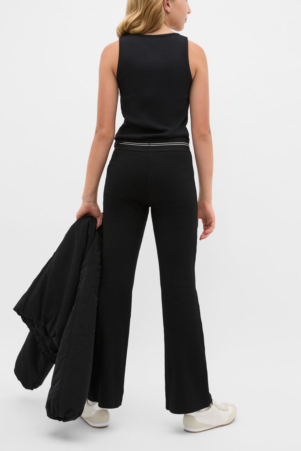 Logo Kick Flare  Black