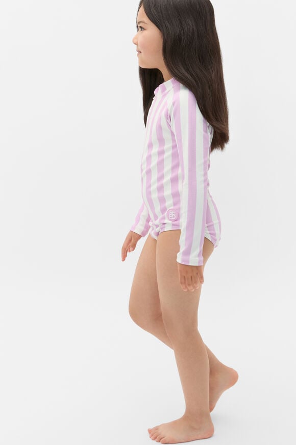 Stripe Rashsuit  Orchid  hi-res