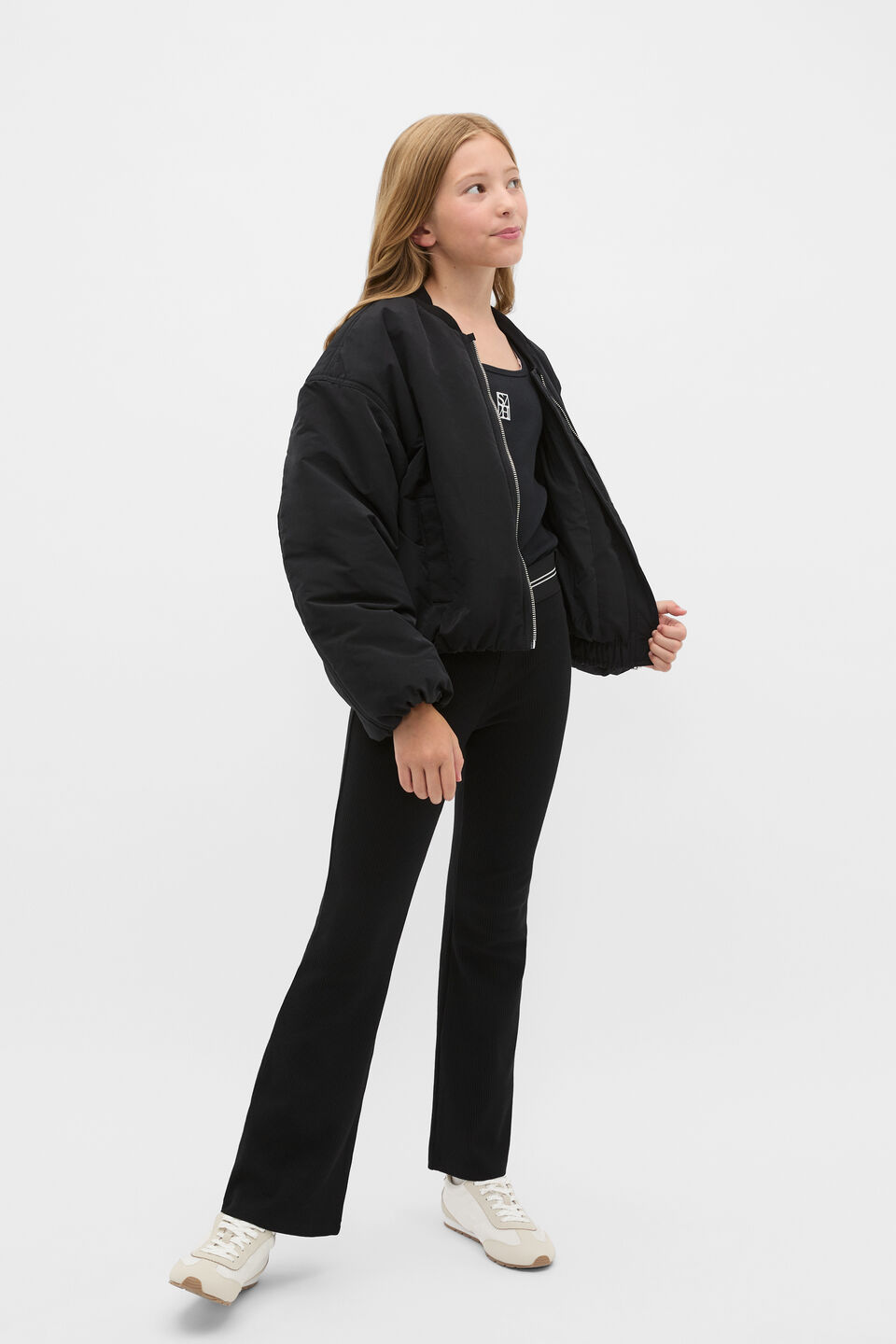 Logo Kick Flare  Black