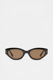 Lida Cat Eye Sunglasses  Black  hi-res