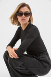 Lida Cat Eye Sunglasses  Black  hi-res