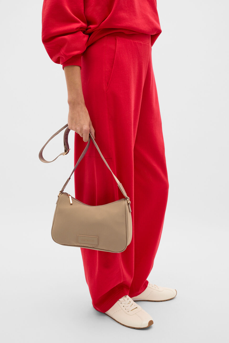 Tech Essential Crossbody Bag  Sandstone