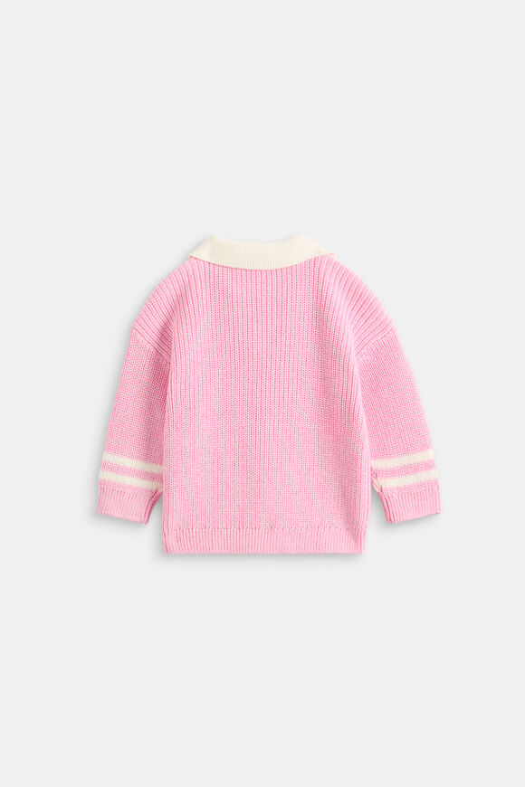 Sporty Knit Sweater  Classic Cream  hi-res