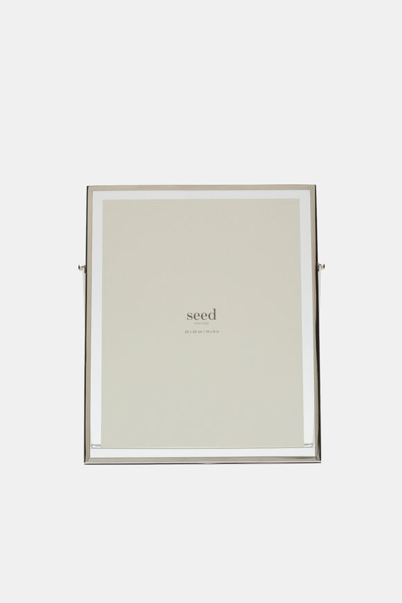 Miles Medium Photo Frame  Silver  hi-res