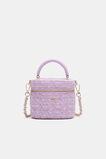 Mini Tweed Vanity Bag  Lavender  hi-res