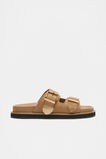 Sasha Trim Slide  Toffee Suede  hi-res