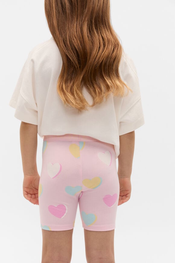 Heart Bike Short  Pink Lemonade  hi-res