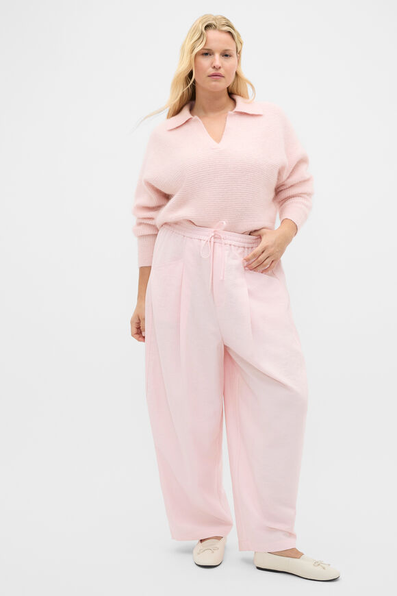 Textured Barrel Pant  Pale Blossom  hi-res