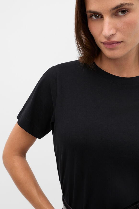 Core Neat Tee  Black  hi-res