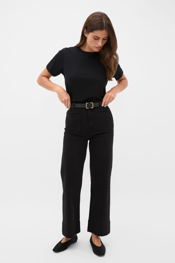 Core Neat Tee  Black  hi-res